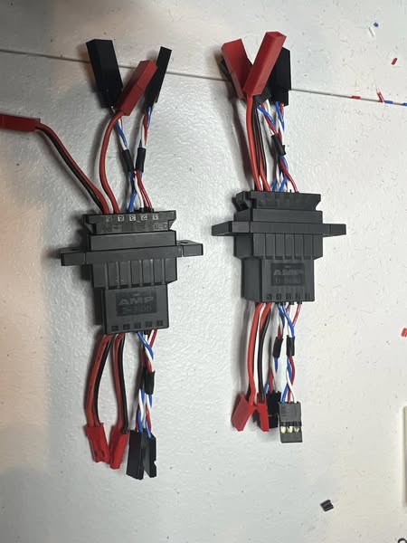 4 into 1 Jumper Wiring Harness