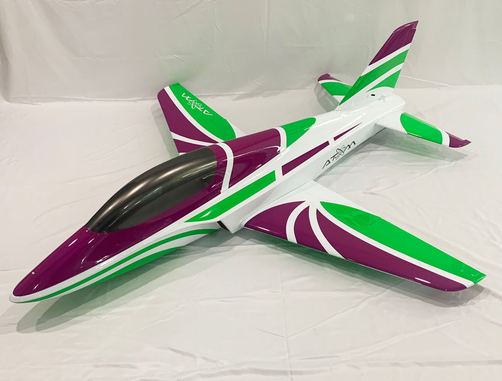 Boomerang Atom - Green / Purple - Boomerang RC Jets