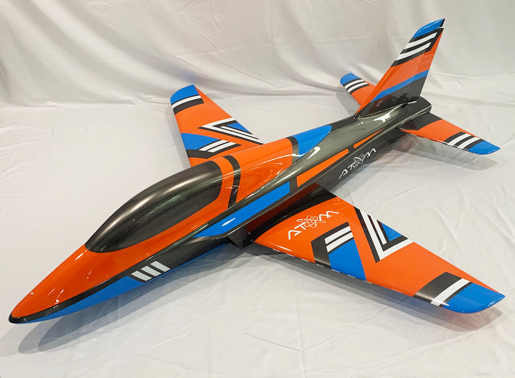 Boomerang Atom - Orange Blue - Boomerang RC Jets