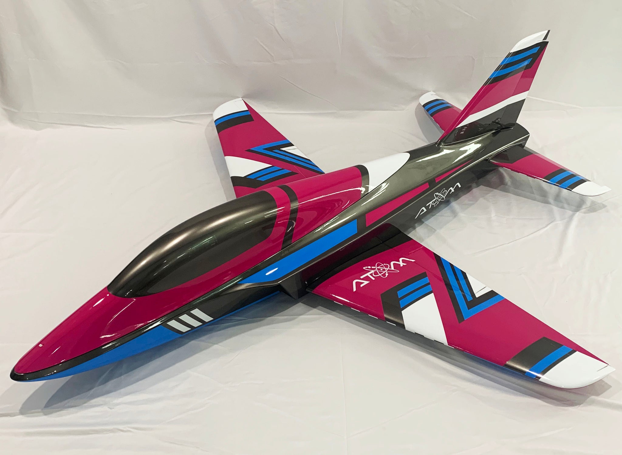 Boomerang Atom - Pink / Blue - Boomerang RC Jets