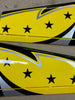 Boomerang Sprint Wing Set- Black/ Yellow - Boomerang RC Jets