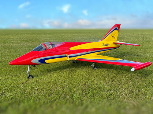 Boomerang Composite Ranger Sport Jet - Yellow/Red | Boomerang RC Jets